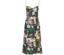 BEDRUCKTES, LANGES KLEID „JULIETTE“