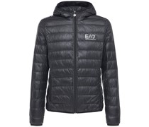 DAUNENJACKE MIT KAPUZE