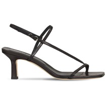 65MM HOHE LEDERSANDALEN „ELISE“