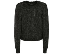STRICKPULLOVER AUS WOLLMISCHUNG
