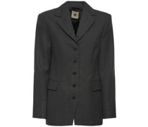 BLAZER AUS WOLLMISCHUNG
