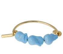 Turquoise stone cuff bracelet