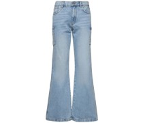 Kansas high rise straight denim jeans