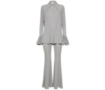 Lurex-Lounge-Anzug