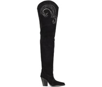 100mm hohe Overknee-Stiefel „Holly Dakota“