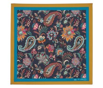 FOULARD AUS SEIDE MIT BLUMENDRUCK