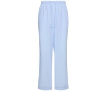 Woven lyocell pajama pants