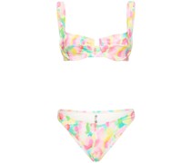 Bikini mit Druck „Brigitte“