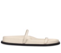 30mm hohe Sandalen aus Leder „Twist“