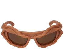 3D-Sonnenbrille mit gedrehtem Gestell