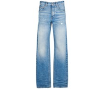 Baggy-Jeans aus Baumwolldenim