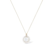 14kt Gold- und Perlenkette „Jeanne Simple“