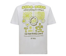 Baumwoll-T-Shirt „Biosis Manifesto“