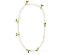 Halskette mit Perlen „Pear“