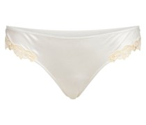 BRAZILIAN-SLIP AUS SEIDE UND SPITZE 'MAISON'