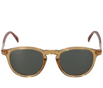 RUNDE SONNENBRILLE AUS ACETAT „DB“