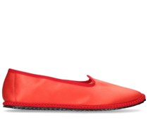 10mm hohe Loafer aus Satin „Grace“