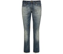 JEANS AUS DENIM 'THRASHED ESSENTIAL'