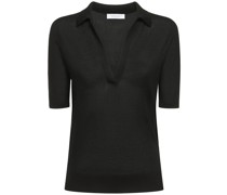 POLOPULLOVER AUS KASCHMIR- UND SEIDENSTRICK „FRANK“