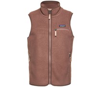 Technofleece-Weste „Retro“