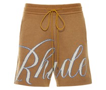 TRAININGSSHORTS AUS STRICK MIT LOGO
