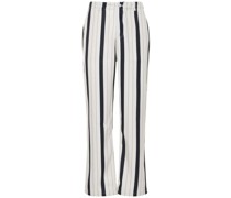 GESTREIFTE HOSE AUS BAUMWOLLE