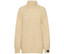 Oversized Pullover aus Wollmischung