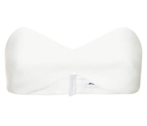 Bandeau-Oberteil aus Krepp