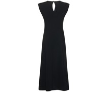 ÄRMELLOSES KLEID AUS SENSITIVE JERSEY