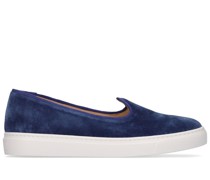 20mm hohe Sneakers aus Samt „Gym Delfina“