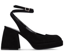85mm hohe Pumps aus Leder „Bulla Suki“