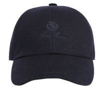 BASEBALLKAPPE AUS KASCHMIR MIT LOGO