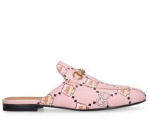 10mm hohe Mules aus Leder „Princetown“