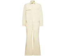 Cotton canvas carpenter suit