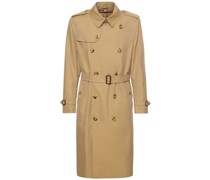 LANGER TRENCHCOAT AUS BAUMWOLLE 'KENSINGTON'