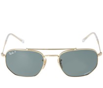 Metal Revamp aviator sunglasses