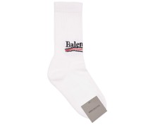 SOCKEN AUS BAUMWOLLMISCHUNG MIT LOGO