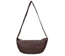 Small Crescent leather bag