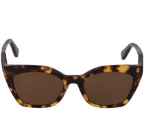 Katzenaugen-Sonnenbrille aus Acetat „Falabella“