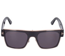 Eckige Sonnenbrille aus Metall „Edwin“