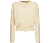 Blouson cashmere sweater