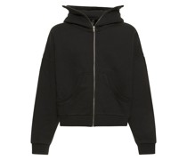 Hoodie aus gewaschener Baumwolle