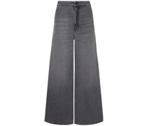 Hochtaillierte Jeans mit weitem Bein „Peyton“