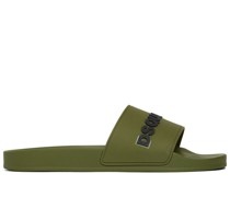 SANDALEN AUS GUMMI MIT LOGO