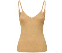 Zoelle lurex ribbed tank
