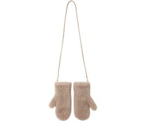 HANDSCHUHE AUS WOLLMISCHUNG MIT RIEMEN „OMBRATO“