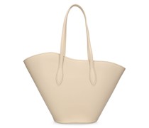 Zweifarbige Ledertote „Tall Tulip“