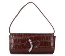 Mini Schultertasche aus Leder „Maccheroni“