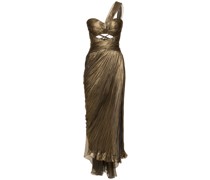 Langes Kleid aus Seidenmusselin „Amelia“