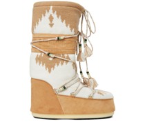 10mm hohe Strick-Schneestiefel „Icon“